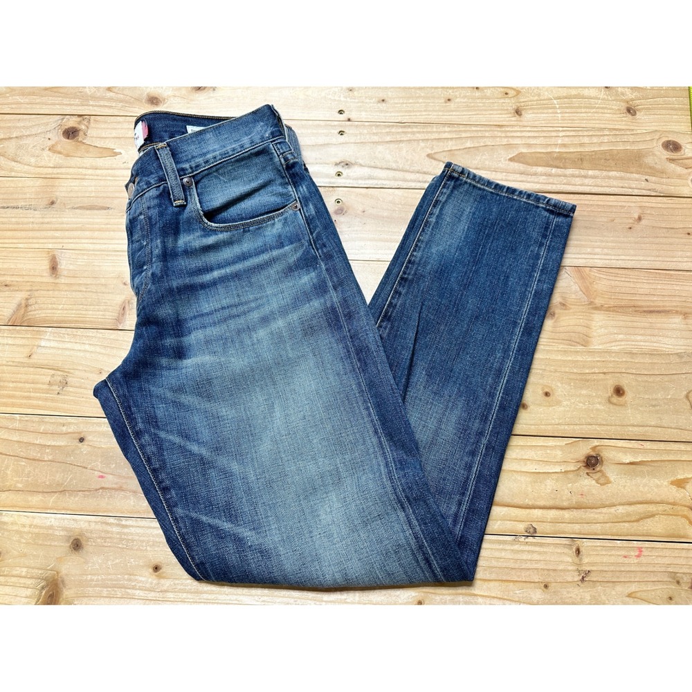 Lucky Brand Dylan Boyfriend Jeans Womens 00/24 Medium Wash Made in USA‎ Denim